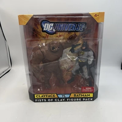 DC Universe Classics Clayface vs Batman Fists of Clay Figure 2pk ToysRus NIB '08 - Image 1 of 4