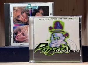 Poison Look What The Cat Dragged In & Greatest Hits 86 - 96, 2 CD, 1 DVD - Picture 1 of 12
