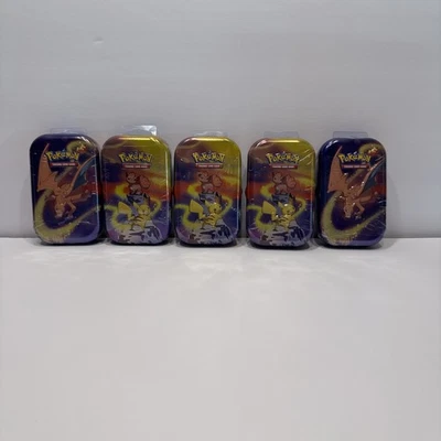 Pokemon Juego de Cartas Coleccionables Kanto Power Mini Lata L24 Nuevo Sellado de Fábrica Lote de 5 Foto 1 de 3