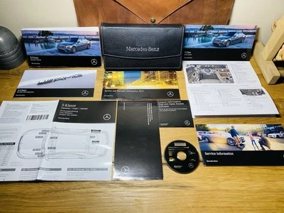 🟣 2019 MERCEDES BENZ S CLASS S63 S65 OWNERS MANUAL SET SEDAN  / AMG BITURBO - Image 1 of 4