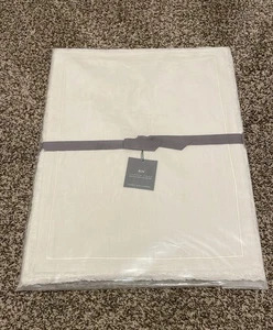 RESTORATION HARDWARE RH Belgian Linen Frayed Edge Placemats Set of 4 Ivory - Picture 1 of 9