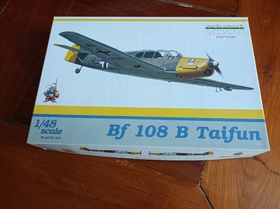 Eduard Messerschmitt Bf 108 B Taifun  1/48 Serie Sigillato Luftwaffe - Immagine 1 di 2