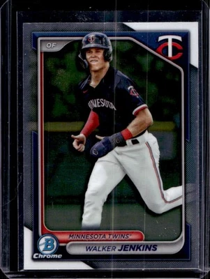 2024 Bowman Draft Walker Jenkins Chrome #BDC-166 Twins - Image 1 of 2