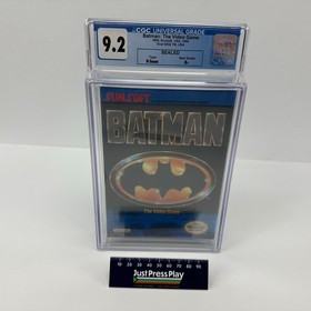 Batman: The Video Game Nintendo NES Sealed Game CGC Graded 9.2 B+ Seal