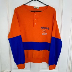 Suéter Sudadera Henley De Colección Florida Gators NCAA XL Manga Larga De Colección EE. UU. - Imagen 1 de 6