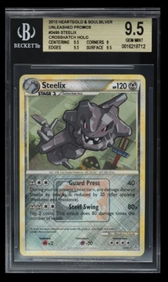 2010 HeartGold & SoulSilver Unleashed Promos Steelix BGS 9.5 English #24/95 - Image 1 of 2