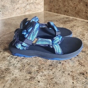 Teva Hurricane XLT 2 Junior Size 13 Sport Sandals Kishi Dark Blue 1019390C - Picture 1 of 6