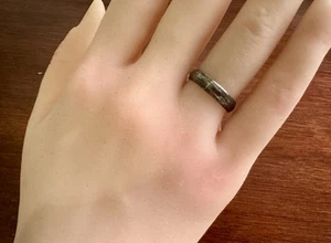 Breiter Ehering Sterlingsilber 925 Größe 6,75 - Bild 1 von 4