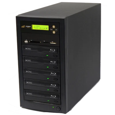 ACUMEN Media Mirror 1 to 4 Duplicator - Flash (SD CF USB) to Blu-Ray Disc copy - Image 1 of 4