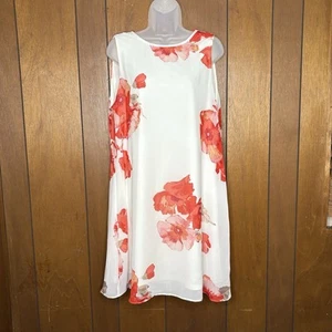 J Howard Dress 14 Watercolor Floral Cottagecore Fairy Romantic Coastal Feminine - Picture 1 of 13
