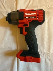 Bauer 1781C-B1 20V 1/4" Hex Impact Driver Used Great Condition - Picture 1 of 3