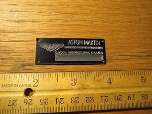 Modelos de placa de exhibición de metal Aston Martin y diecast 1/12 1/18 1/43 Vanquish DB6 - Imagen 1 de 1