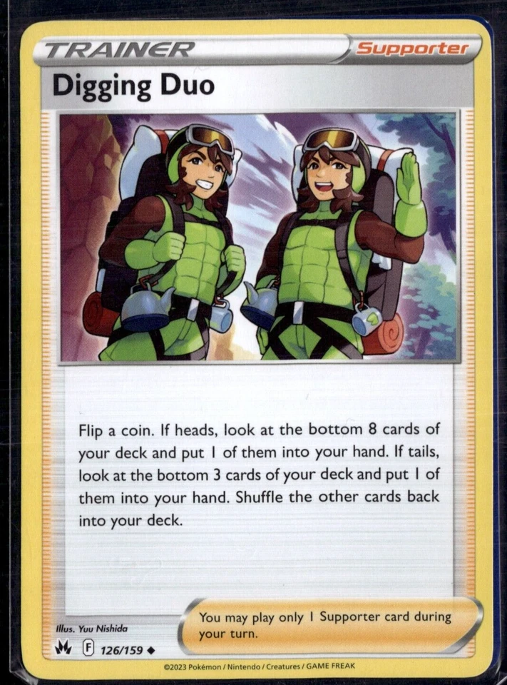 Pokemon TCG Digging Duo 126/159 Pokemon - Image 1 of 1