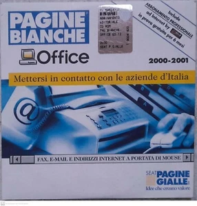 CD-ROM Pagine Bianche Office 2000/2001 Fax, e-mail e indirizzi internet a port. - Foto 1 di 2