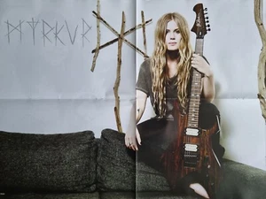 UNIKAT! Plakat/poster: Myrkur (Amalie Bruun) z 2017 r., Format A2 (55 x 40 cm) - Picture 1 of 1