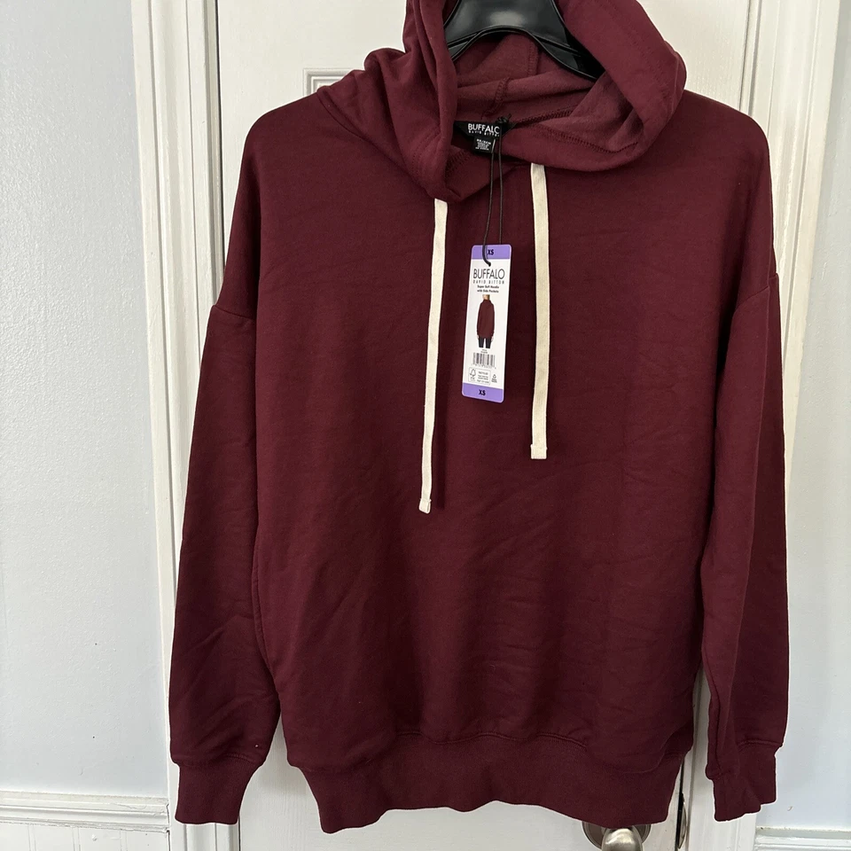 Buffalo Ladies' Hoodie with Side Pockets Brown S