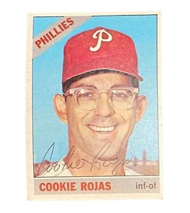Cookie Rojas 1966 Topps Baseball Autographed Card - Picture 1 of 1