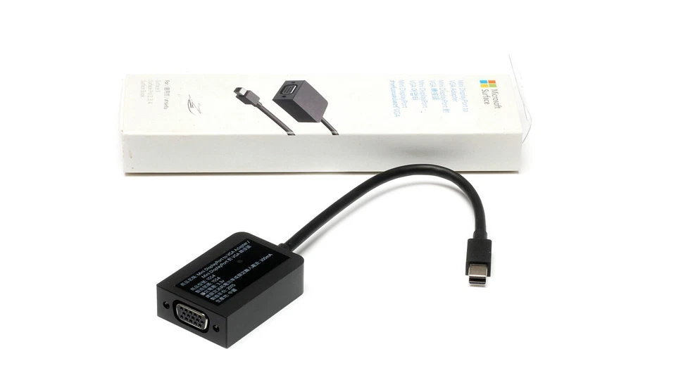 Genuine Microsoft Surface Mini DisplayPort to VGA Adapter 1554 - Image 1 of 1