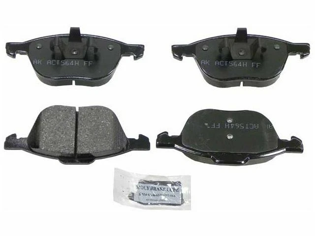 前 Akebono 刹车片套装刹车片套装适用于沃尔沃 C70 2006 - 2013 98WZRM — 第 1/1 张图片