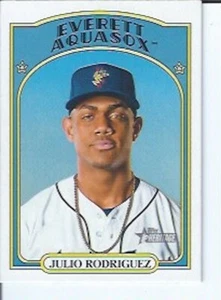 Julio Rodriguez 2021 Topps Heritage Minors SP - Picture 1 of 1