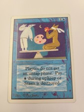 STASIS Unlimited Edition MTG Magic the Gathering Card