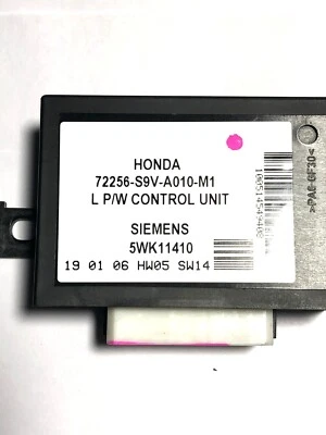 Honda Pilot 2006 2008 módulo de control de puerta del conductor 07 OEM+ Foto 1 de 4
