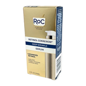 RoC Retinol Correxion Deep Wrinkle Serum + Advanced Retinol 1.0oz./30ml NEW - Picture 1 of 2