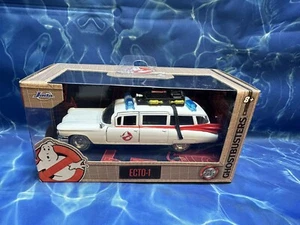 NEW Jada Toys GM Ghostbusters Hollywood Rides ECTO-1 1:32 Metal Die-Cast Car - Picture 1 of 8