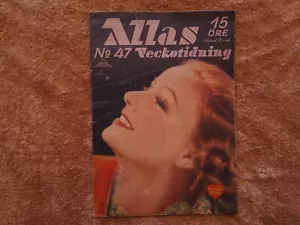 GRETA GARBO Cover 1933 ANNABELLA Louise ARCHER Monte MONTANA - Picture 1 of 17