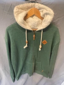 Jones Snowboards Shearling Zip Hoodie XL Organic Cotton New - Picture 1 of 3