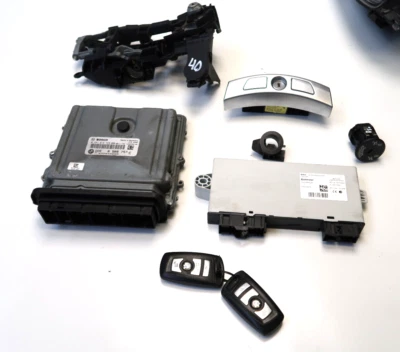 BMW 5er F07 GT 530d 245 PS N57 MOTORSTEUERGERÄT DDE 8509757 CAS4 9226957 + 2 Key - Image 1 of 4