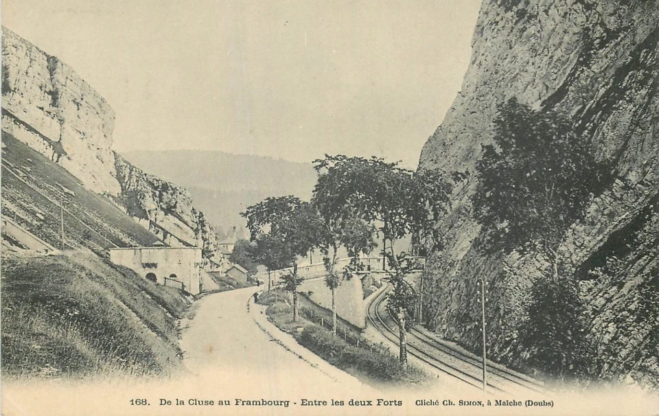 CP DE LA CLUSE AU FRAMBOURG ENTRE LES DEUX FORTS - Imagen 1 de 1