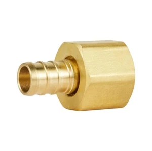 EFIELD 1/2"Pex×1/2"Metal Swivel Adapter Brass Crimp Fitting NoLead Free Shipping - Picture 1 of 4