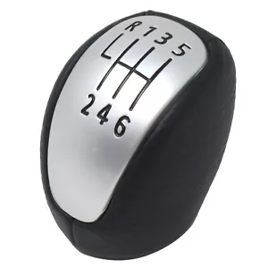 Pomello manopola 6 marce cambio manuale per Renault Laguna III 07-15 11DT - Imagen 1 de 9