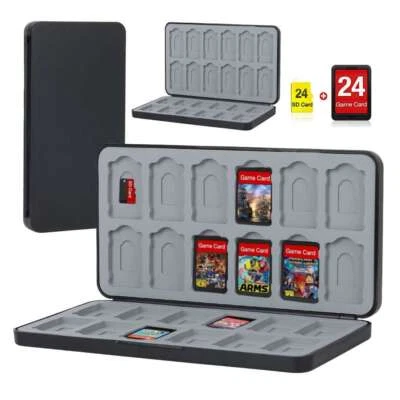 24 In 1 Game Card Case Holder Storage Box Travel Carry Cover For Nintendo Switch - Image 1 of 4