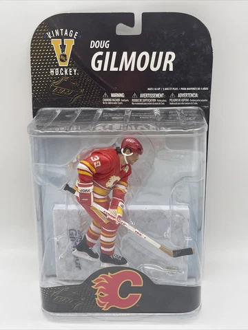 New McFarlane Doug Gilmour Calgary Flames NHL Legends 7 Vintage Hockey 2008 Cover