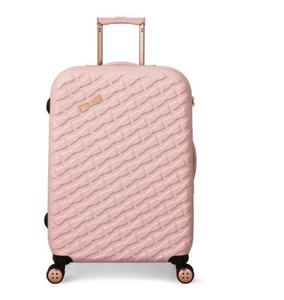 Ted Baker Women's Belle Fashion 69cm 4-Wheel Medium Suitcase, Pink ~ NEW - Picture 1 of 11