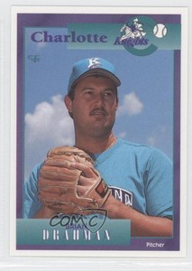 1995 Coastal Forms Charlotte Knights Brian Drahman #9