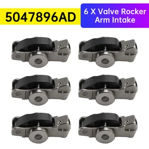 6 X Valve Rocker Arm Intake 5047896AD pour Dodge Jeep Chrysler 3.6L 2016-2024 - Picture 1 of 13