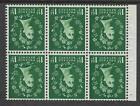 SB59a Wilding booklet pane Tudor perf type I UNMOUNTED MNT