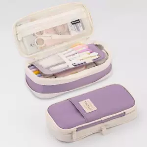 Creative Large Capacity Pencil Case, Double Layers, Safe Material, School Pouch - Picture 1 of 9