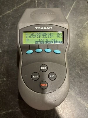 Motorola Traxar  Handheld GPS Unit - Model TRX61000A5  - Image 1 of 4