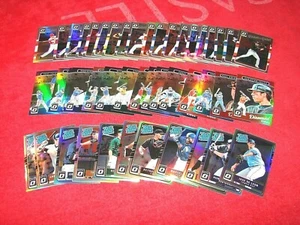 2017 DONRUSS OPTIC BASEBALL 45 DIFFERENT SILVER HOLO PRIZMS REFRACTORS (18-98) - Picture 1 of 1