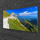 Wandbilder 100x50 Glasbild Druck auf Glas Gebirge Weg Landschaft