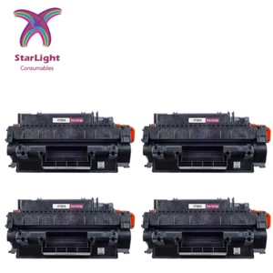 4 x czarny toner 80A CF280A kompatybilny z HP LaserJet Pro 400 M401a 400 M401d - Zdjęcie 1 z 8