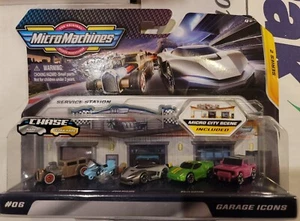 Hasbro Series 2 Garage Icons Micro Machines Cars 5 Pack NEW - Picture 1 of 5