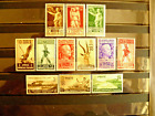 Italian Colonies in Eastern Africa,  1938,  2 valuable,  rare sets of 12 stamps.