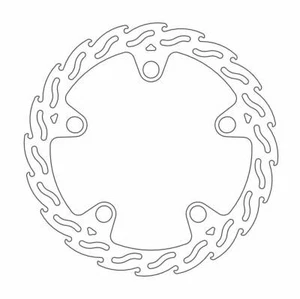 Honda GL 1800 C ABS 2015-2016 Moto Masters Flame Front Brake Disc Left - Picture 1 of 5