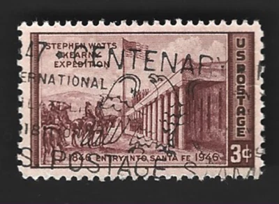 Scott# 944 3c New Mexico, 100 years with a Fancy Eagle  Slogan Cancel - (A-4) - Image 1 of 2