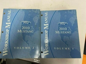 2010 FORD MUSTANG SERVICE MANUAL SHOP REPAIR - Picture 1 of 1